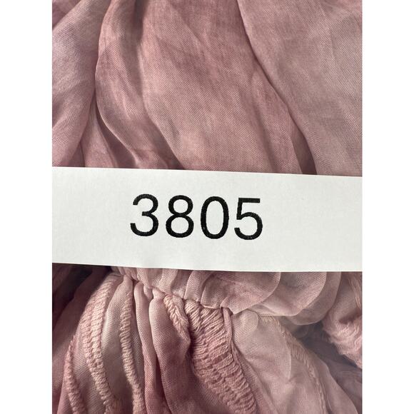 Guess Size S Babydoll Fairy Romantic Girlhood Romantic Top Pink V Neck - Picture 9 of 9